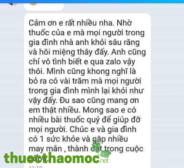 Cả gia đình trị răng miệng thành công