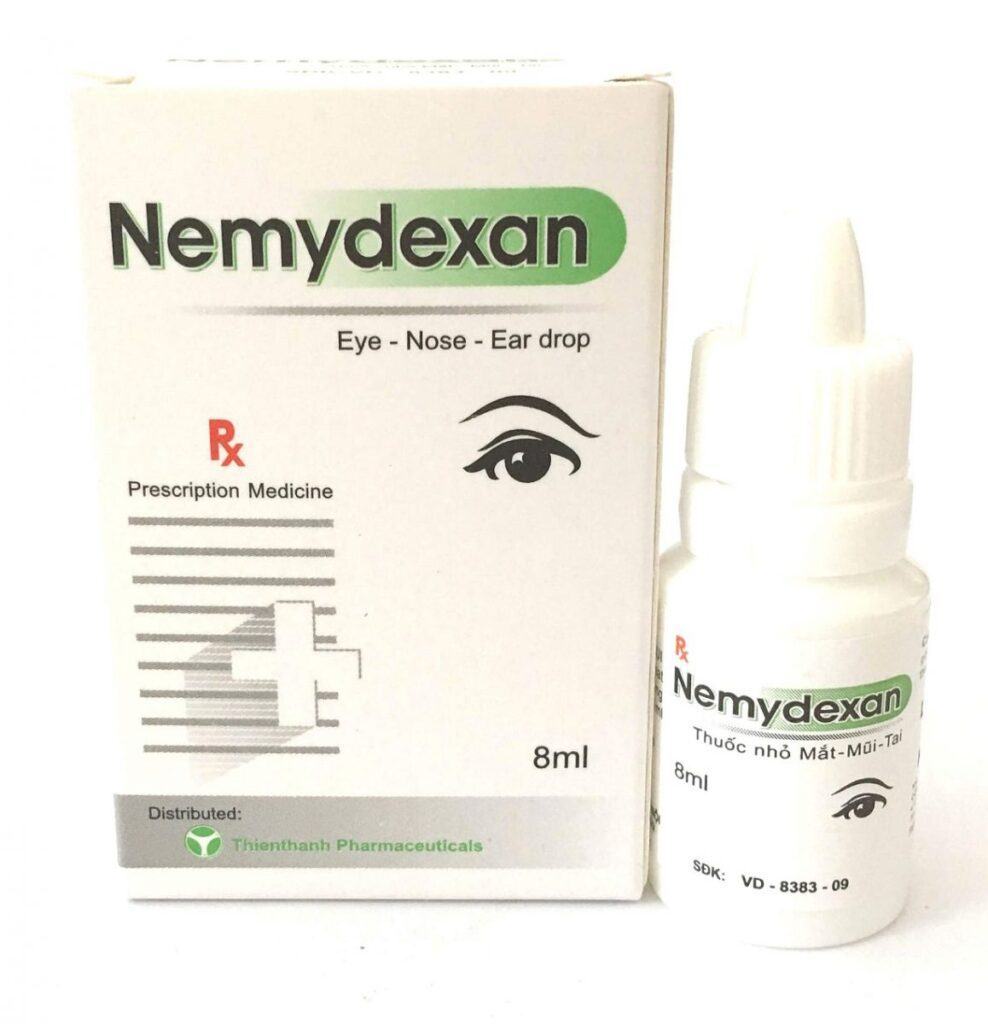 Cẩn thận khi dùng nemydexan chữa đau mắt đỏ