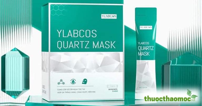 Mặt nạ thạch anh dưỡng da dịu nhẹ YLabCos Quartz Mask